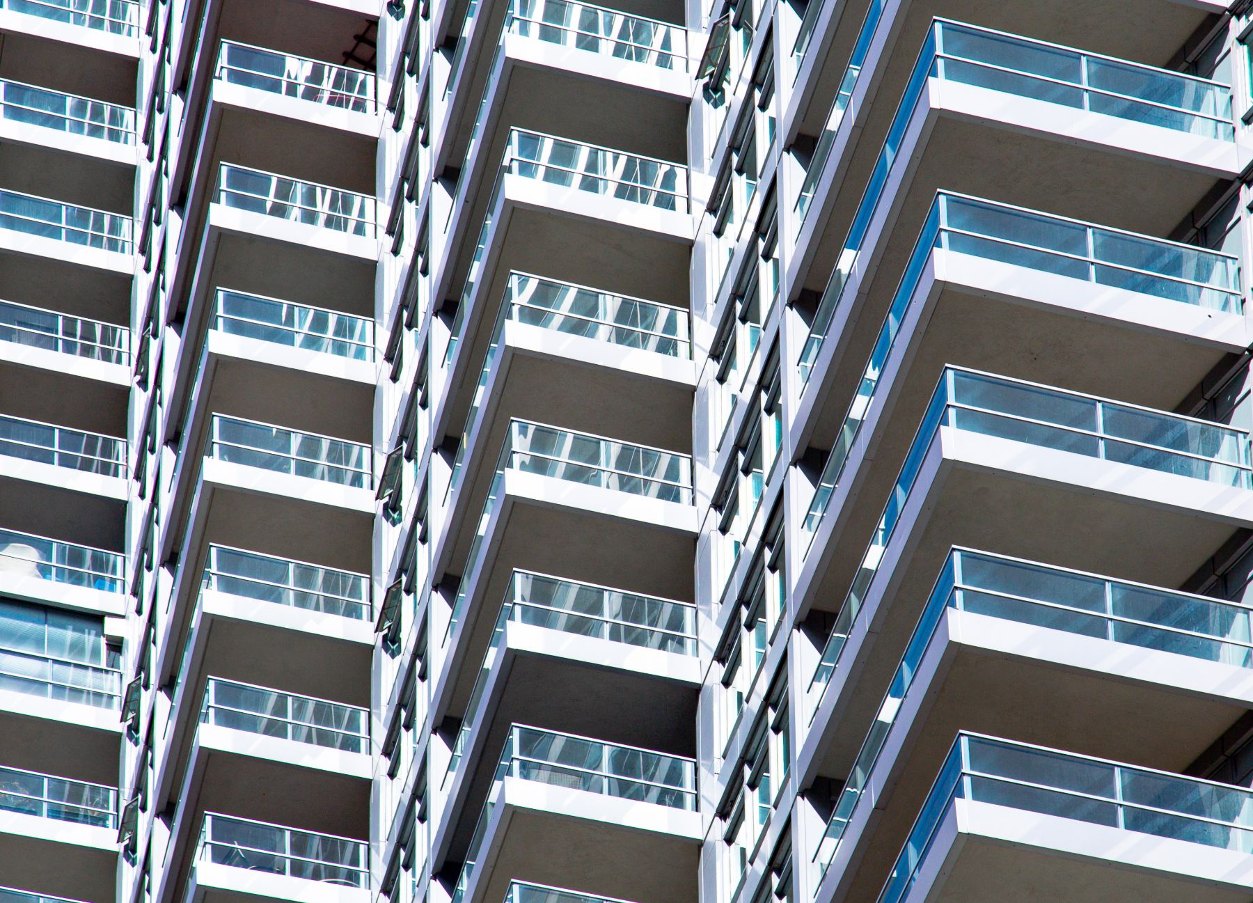 Condominium tower financed through association lending